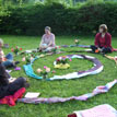Frauen im Garten